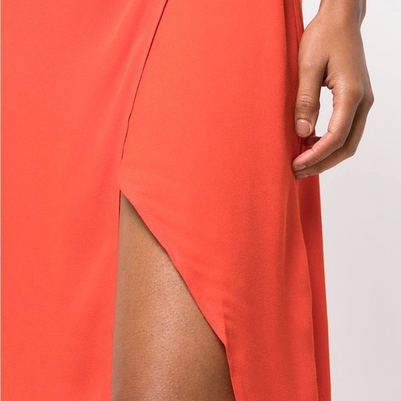 Reformation Hilda square-neck midi dress size 6 NWT - Picture 6 of 10